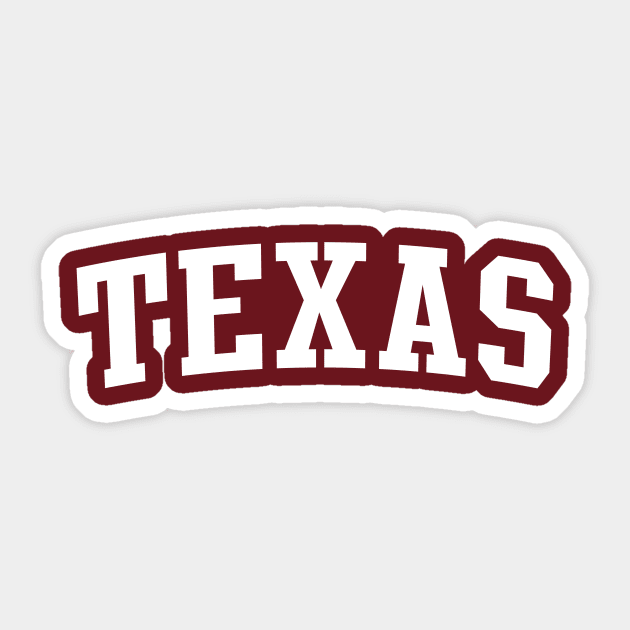 texas Sticker by Novel_Designs